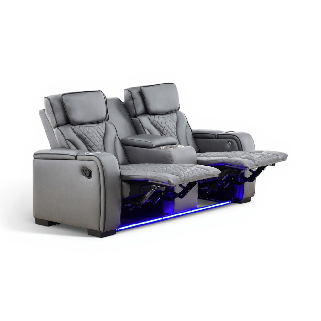 Reclining Loveseat W/ Console