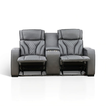 Reclining Loveseat W/ Console