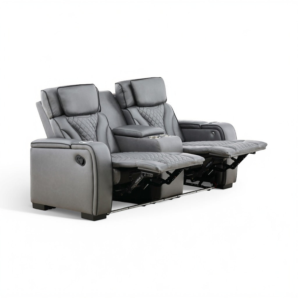 Reclining Loveseat W/ Console