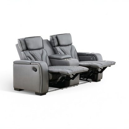 Reclining Loveseat W/ Console