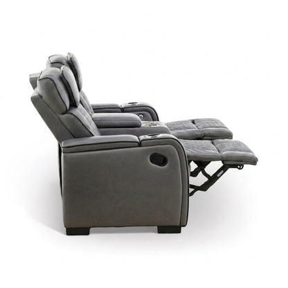 Reclining Loveseat W/ Console