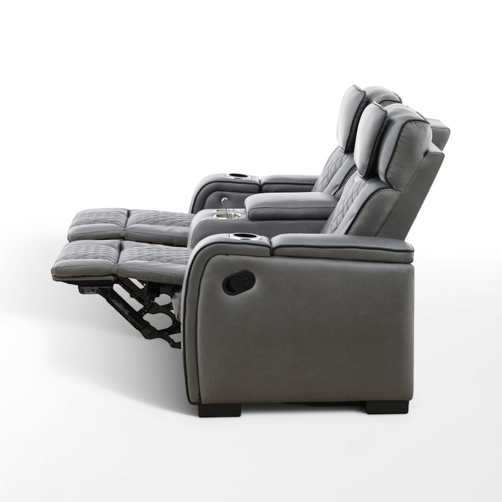Reclining Loveseat W/ Console