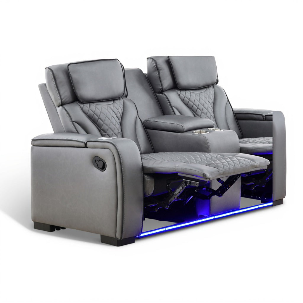 Reclining Loveseat W/ Console