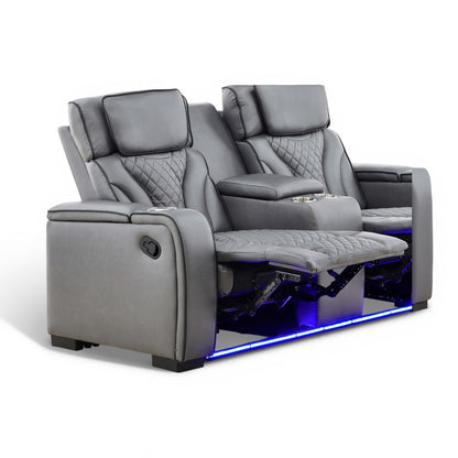Reclining Loveseat W/ Console