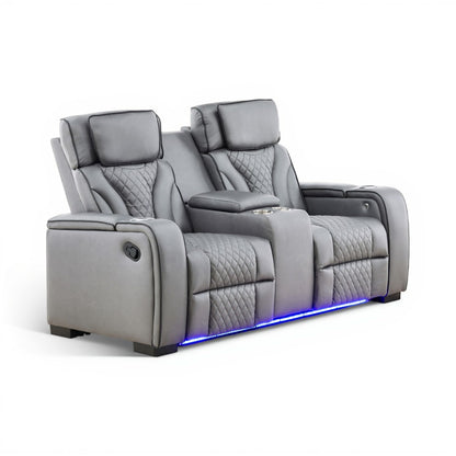 Reclining Loveseat W/ Console