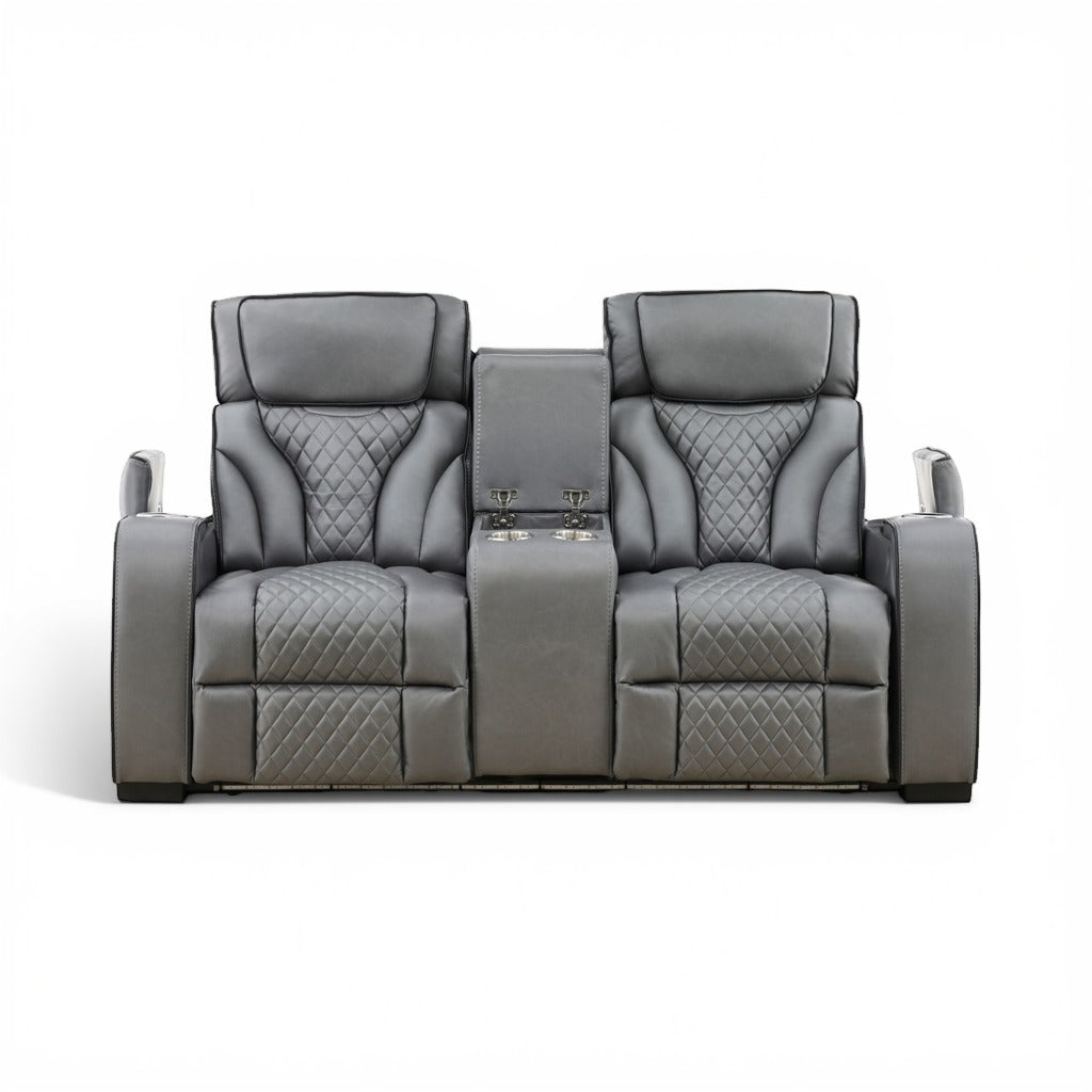 Reclining Loveseat W/ Console