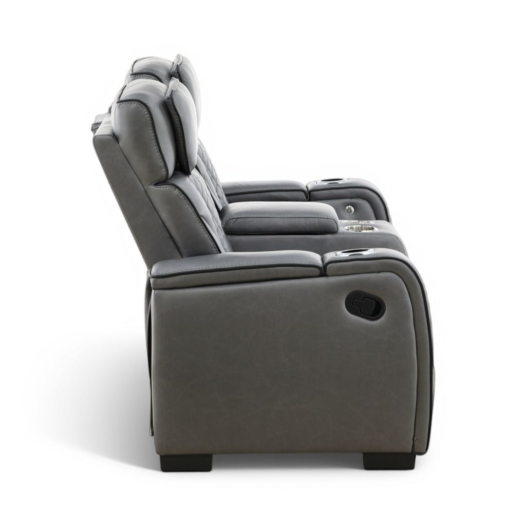 Reclining Loveseat W/ Console