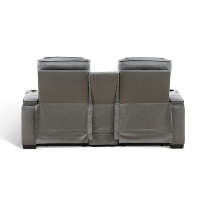 Reclining Loveseat W/ Console