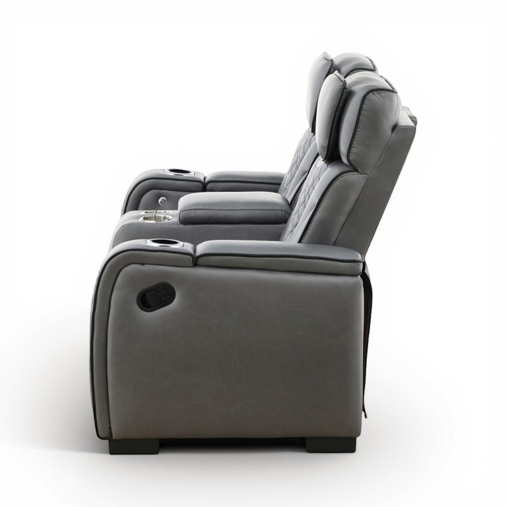 Reclining Loveseat W/ Console