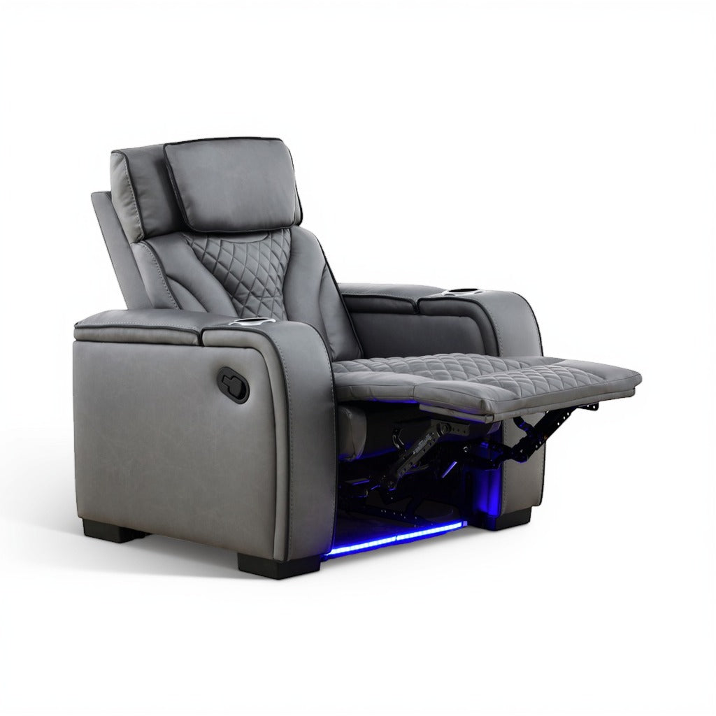 Recliner With LED Lights