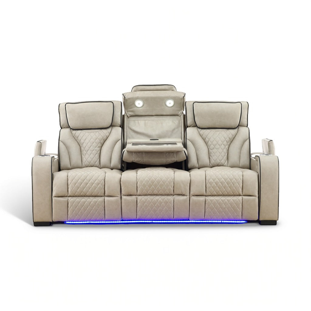 Morgan Reclining Sofa with Drop-Down Table