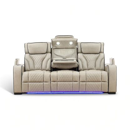 Morgan Reclining Sofa with Drop-Down Table