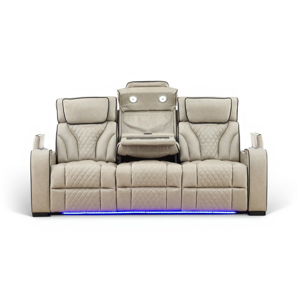 Morgan Reclining Sofa with Drop-Down Table