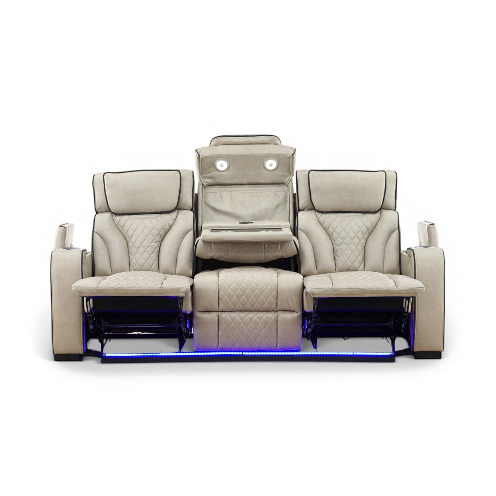 Morgan Reclining Sofa with Drop-Down Table
