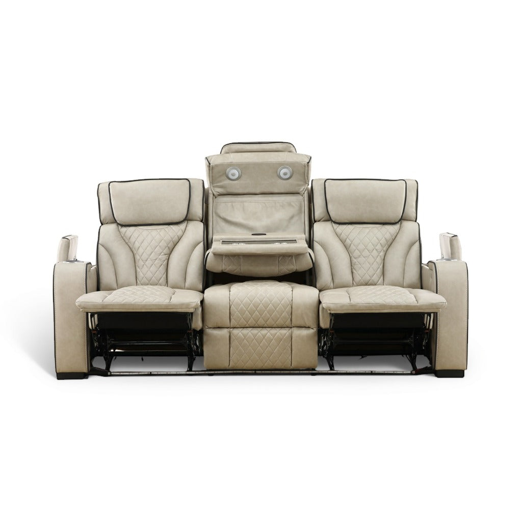 Morgan Reclining Sofa with Drop-Down Table