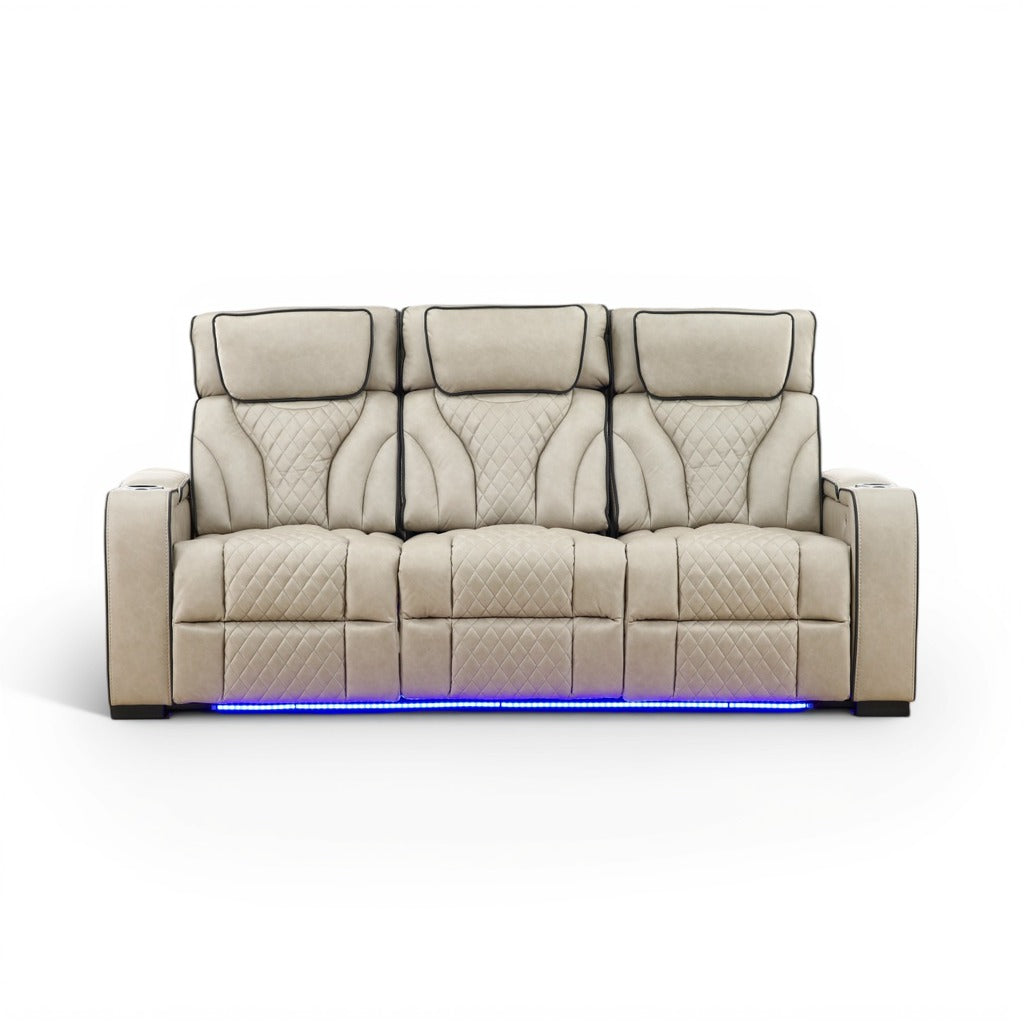 Morgan Reclining Sofa with Drop-Down Table