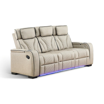Morgan Reclining Sofa with Drop-Down Table