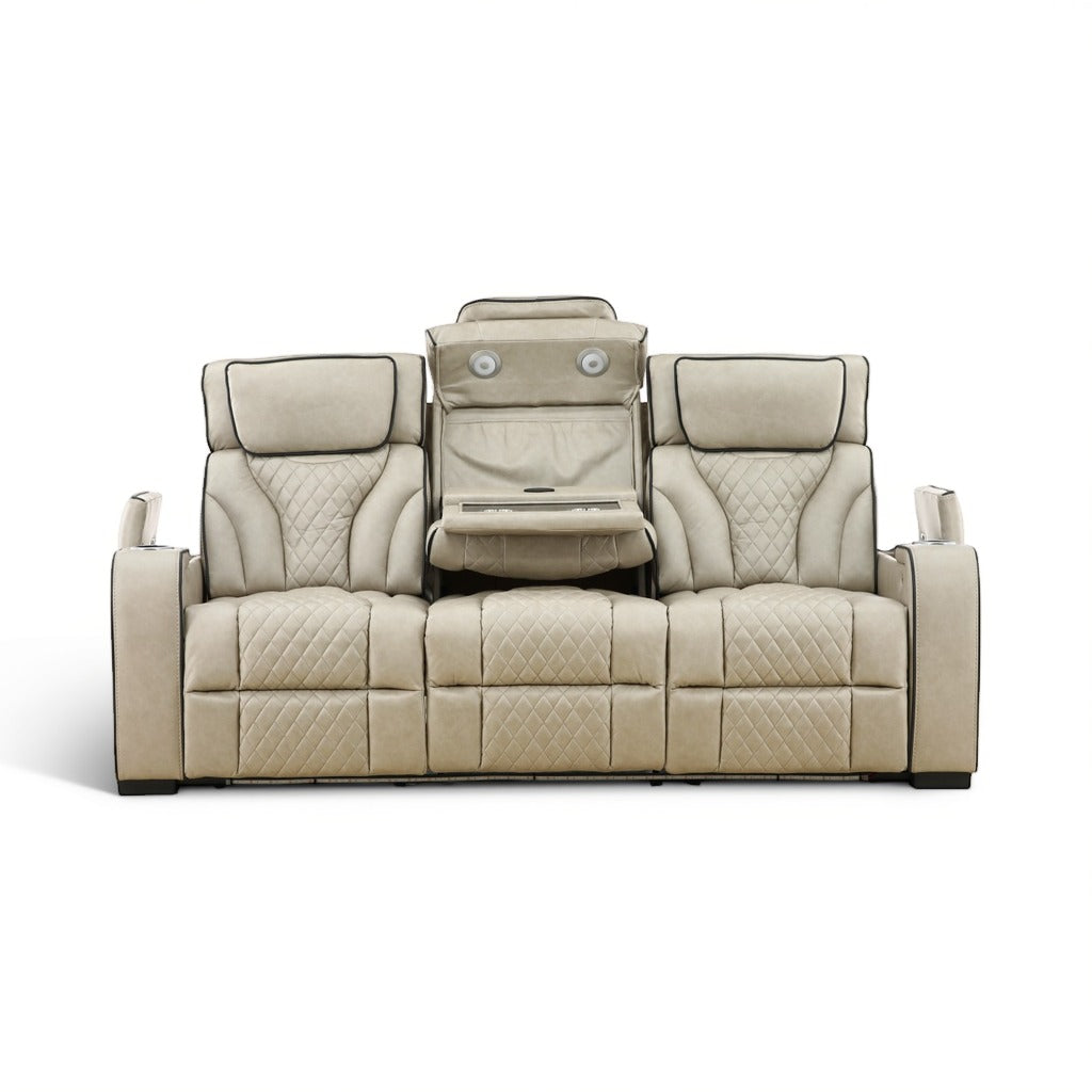Morgan Reclining Sofa with Drop-Down Table