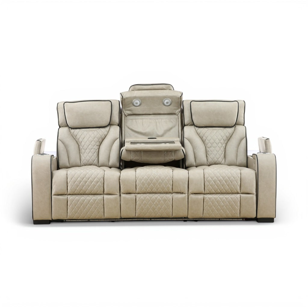 Morgan Reclining Sofa with Drop-Down Table