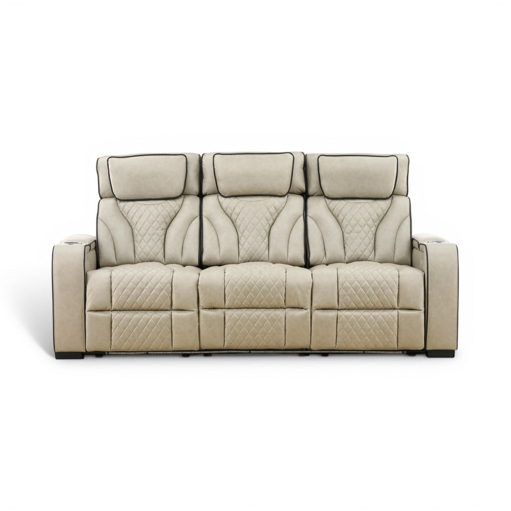 Morgan Reclining Sofa with Drop-Down Table