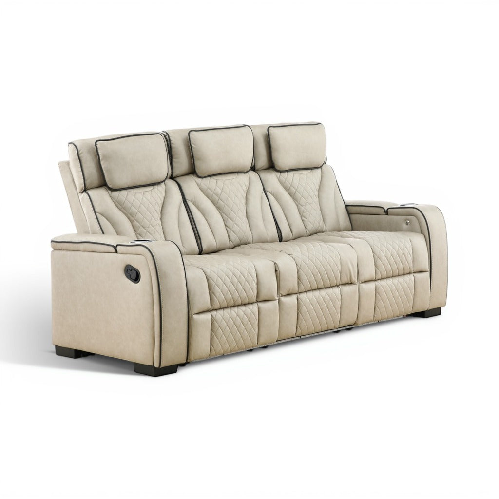 Morgan Reclining Sofa with Drop-Down Table