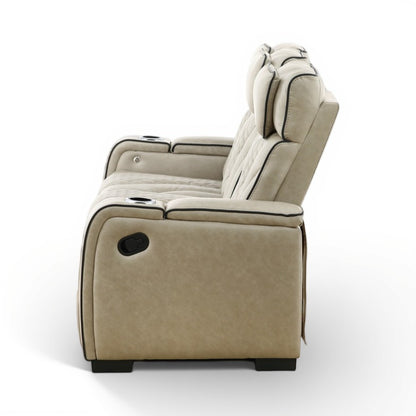 Morgan Reclining Sofa with Drop-Down Table