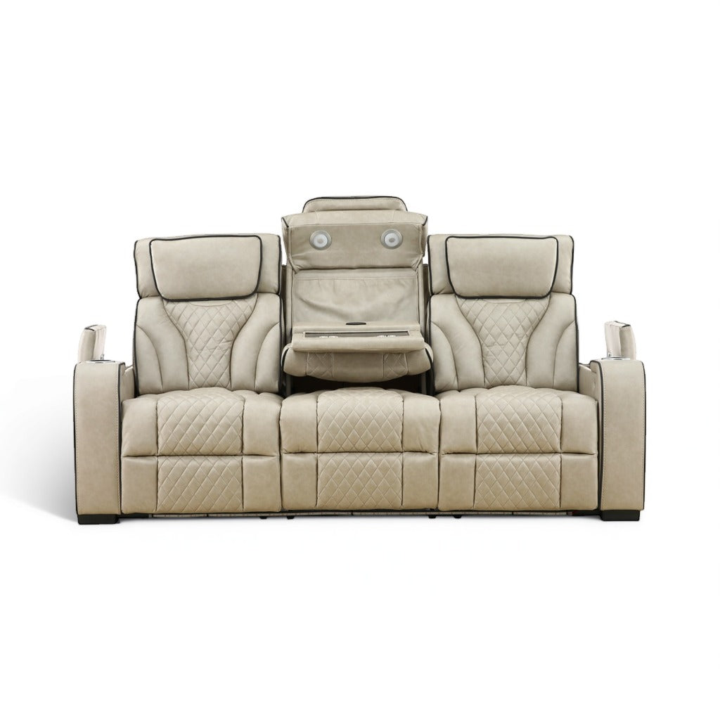 Morgan Reclining Sofa with Drop-Down Table