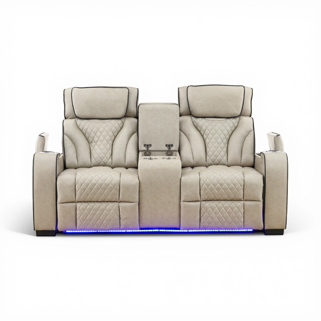 Reclining Loveseat W/ Console