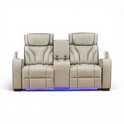 Reclining Loveseat W/ Console