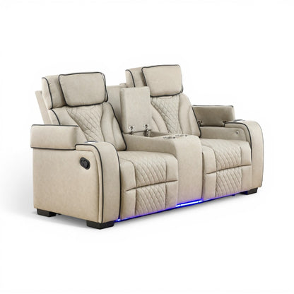 Reclining Loveseat W/ Console