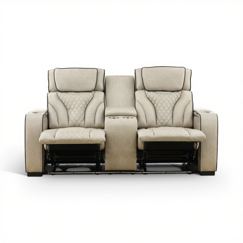 Reclining Loveseat W/ Console