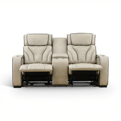 Reclining Loveseat W/ Console