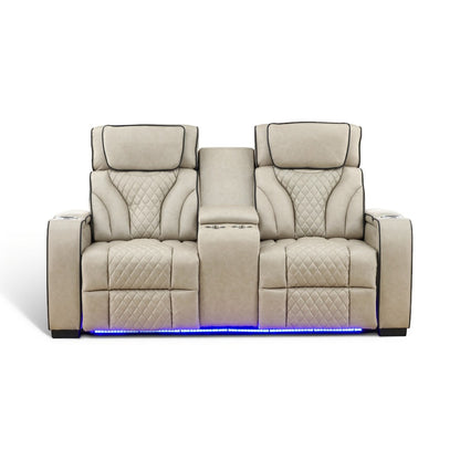 Reclining Loveseat W/ Console