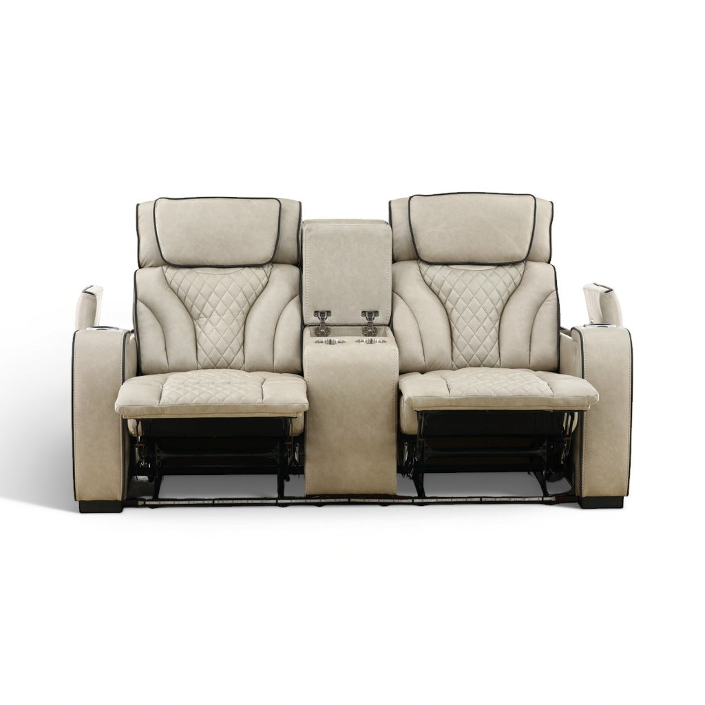 Reclining Loveseat W/ Console