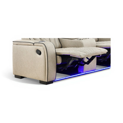 Reclining Loveseat W/ Console