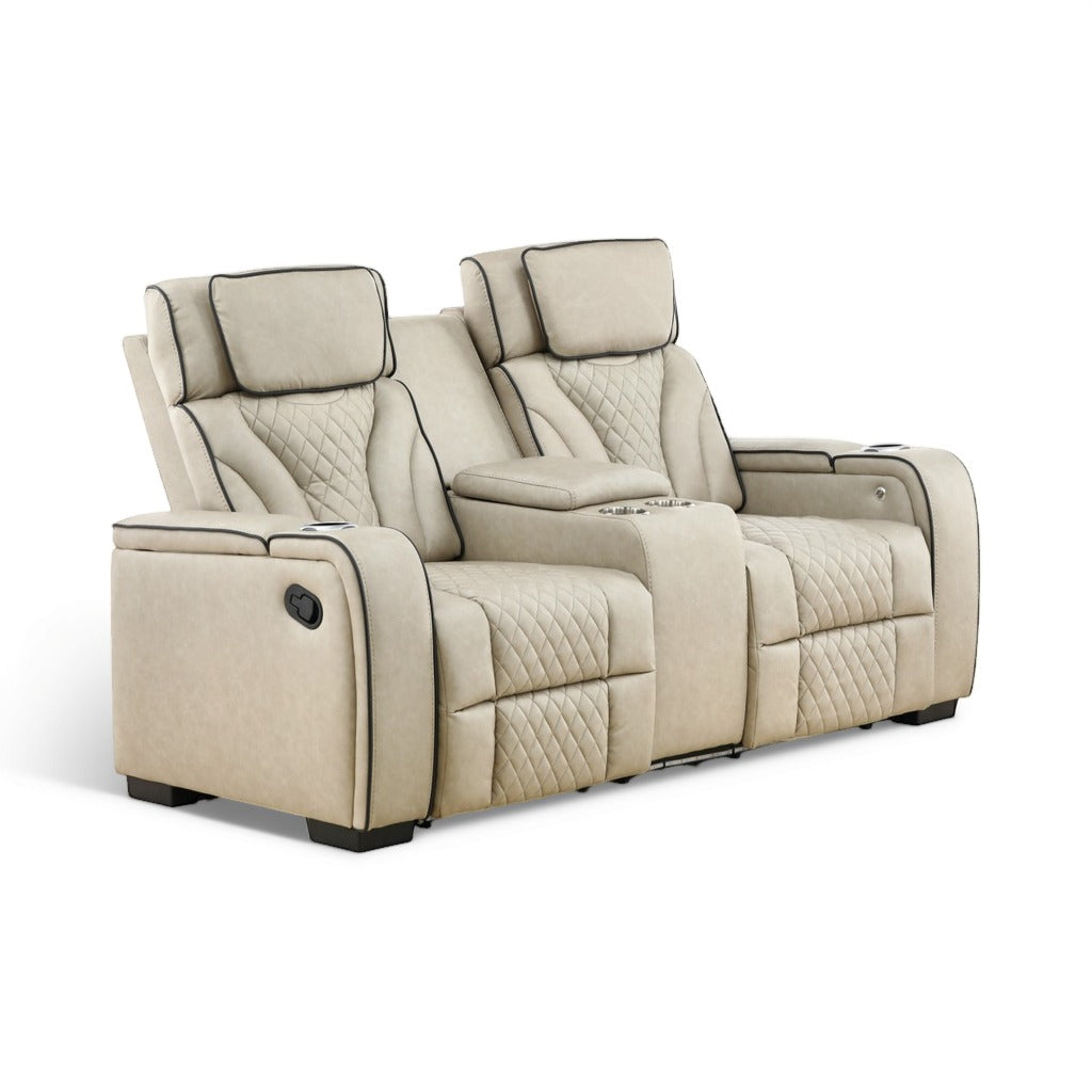 Reclining Loveseat W/ Console