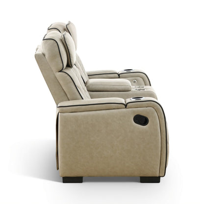 Reclining Loveseat W/ Console
