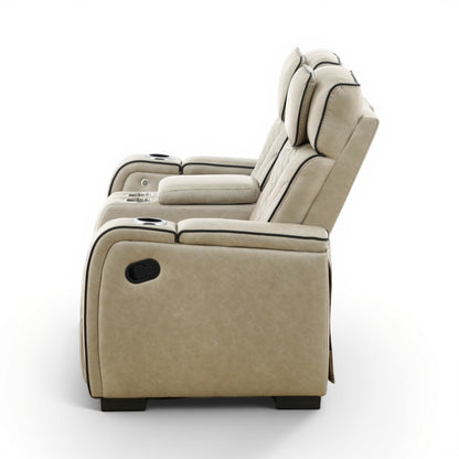 Reclining Loveseat W/ Console