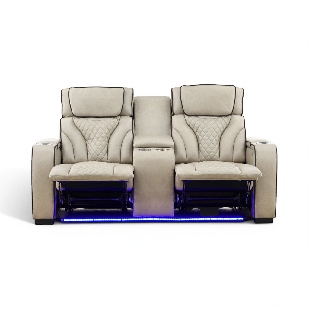 Reclining Loveseat W/ Console