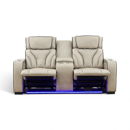 Reclining Loveseat W/ Console