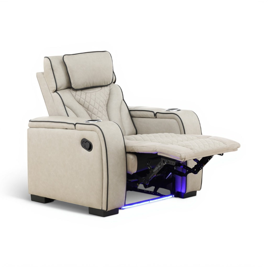 Recliner With LED Lights