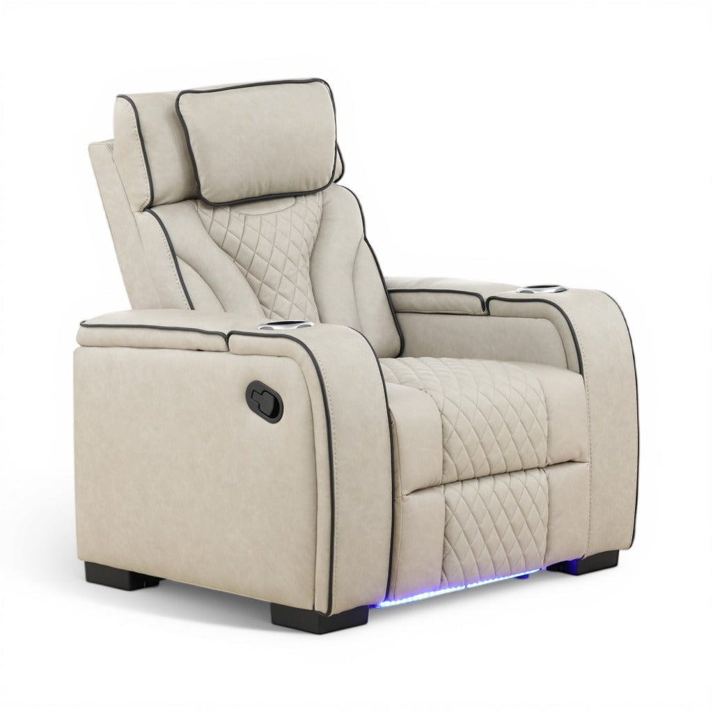 Recliner With LED Lights