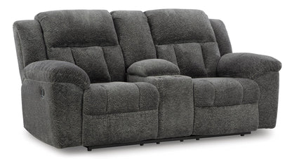 Frohn Reclining Console Loveseat