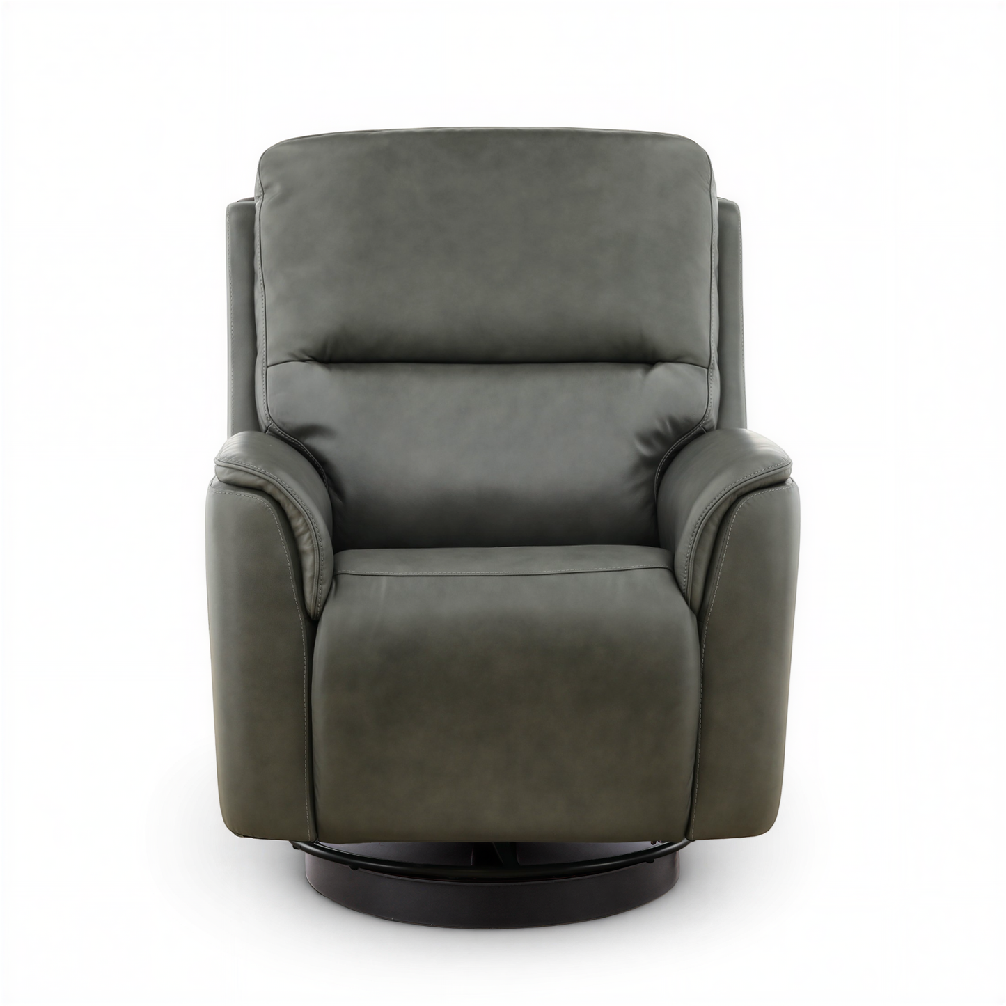Flexsteel Grayson Leather Swivel Glider Recliner