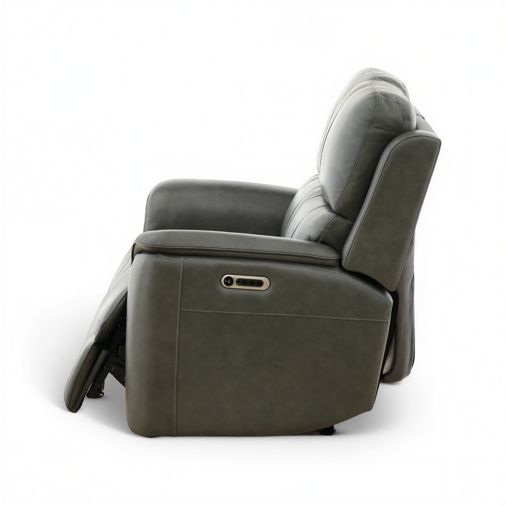 Flexsteel Grayson Leather Power Loveseat
