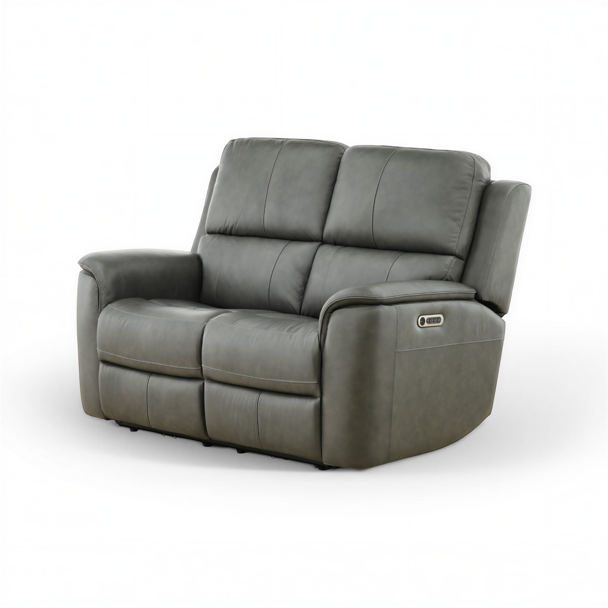 Flexsteel Grayson Leather Power Loveseat