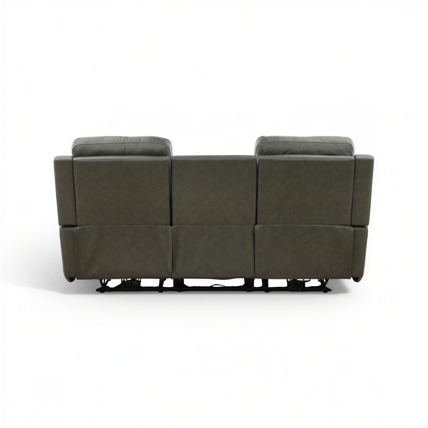 Flexsteel Grayson ather power Sofa with Drop Down Table