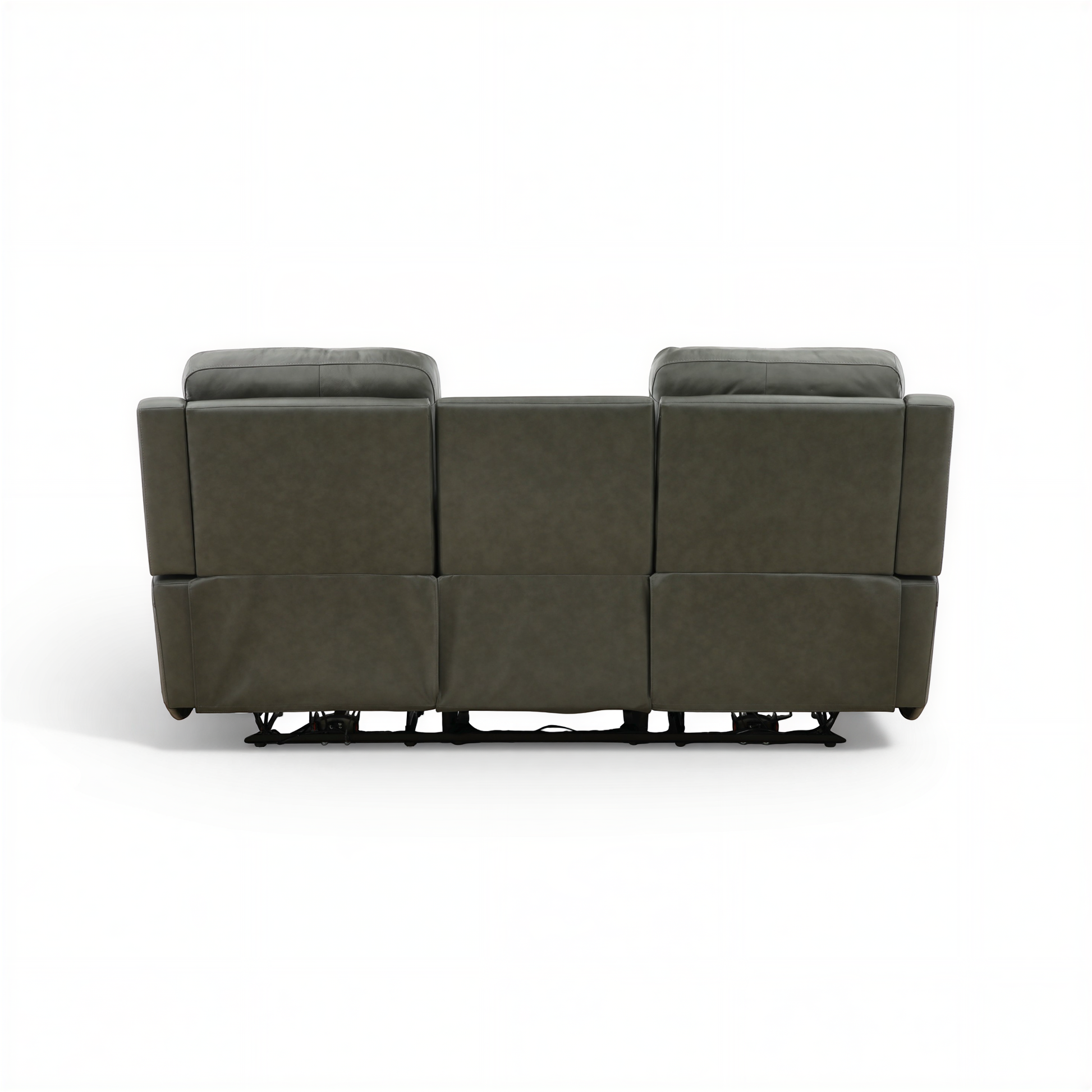 Flexsteel Grayson ather power Sofa with Drop Down Table