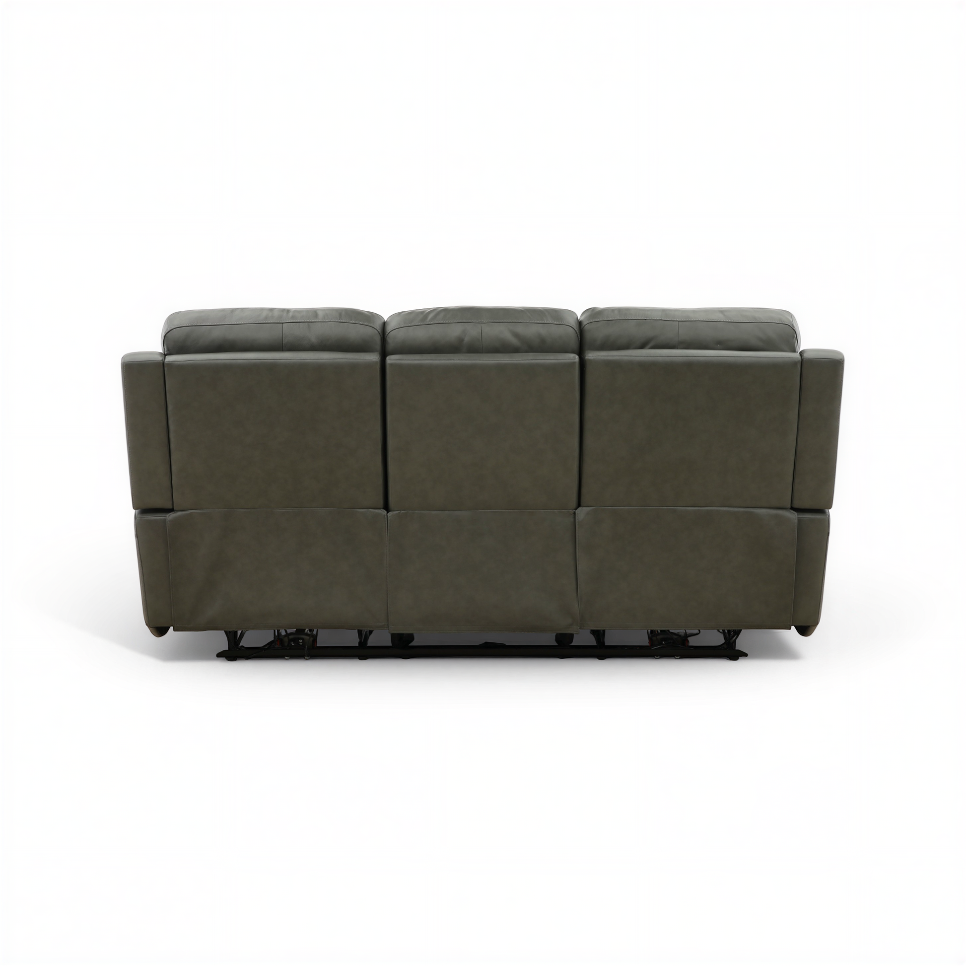 Flexsteel Grayson ather power Sofa with Drop Down Table