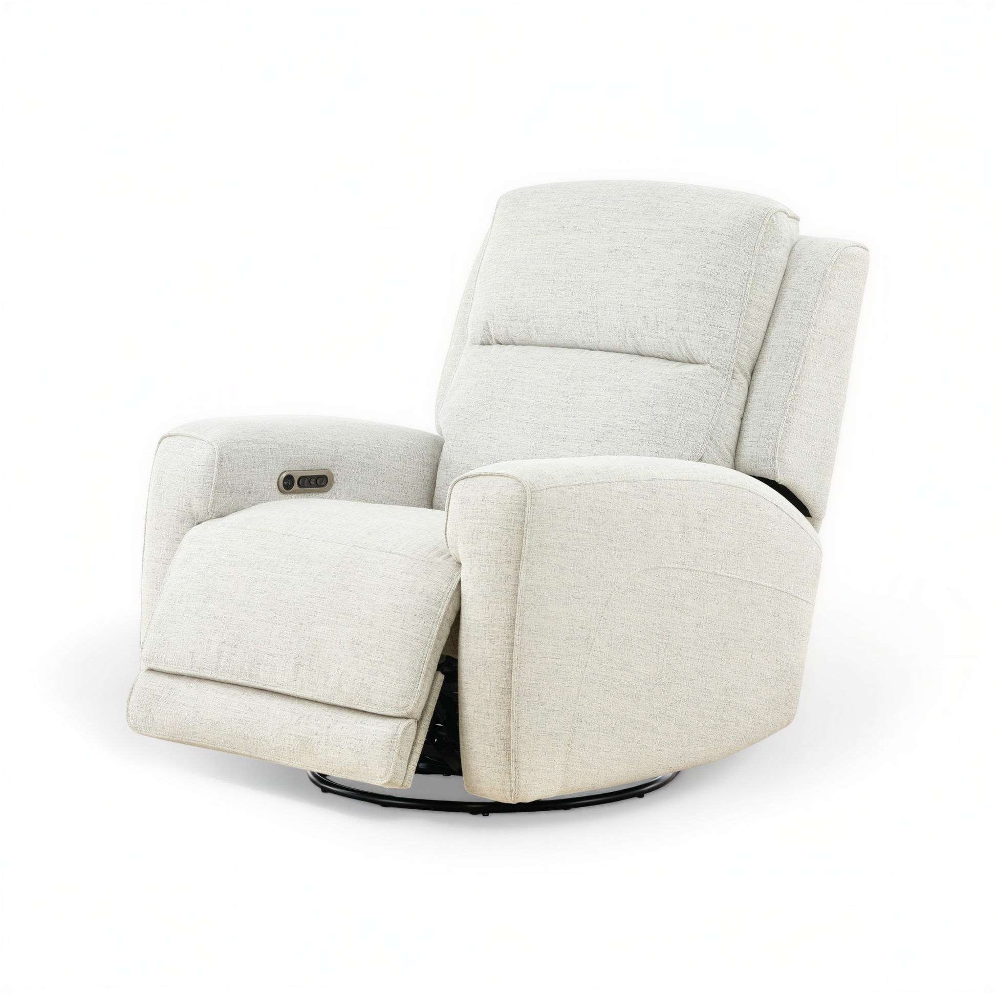 Flexsteel Power Swivel Glider Recliner with Power Headrest